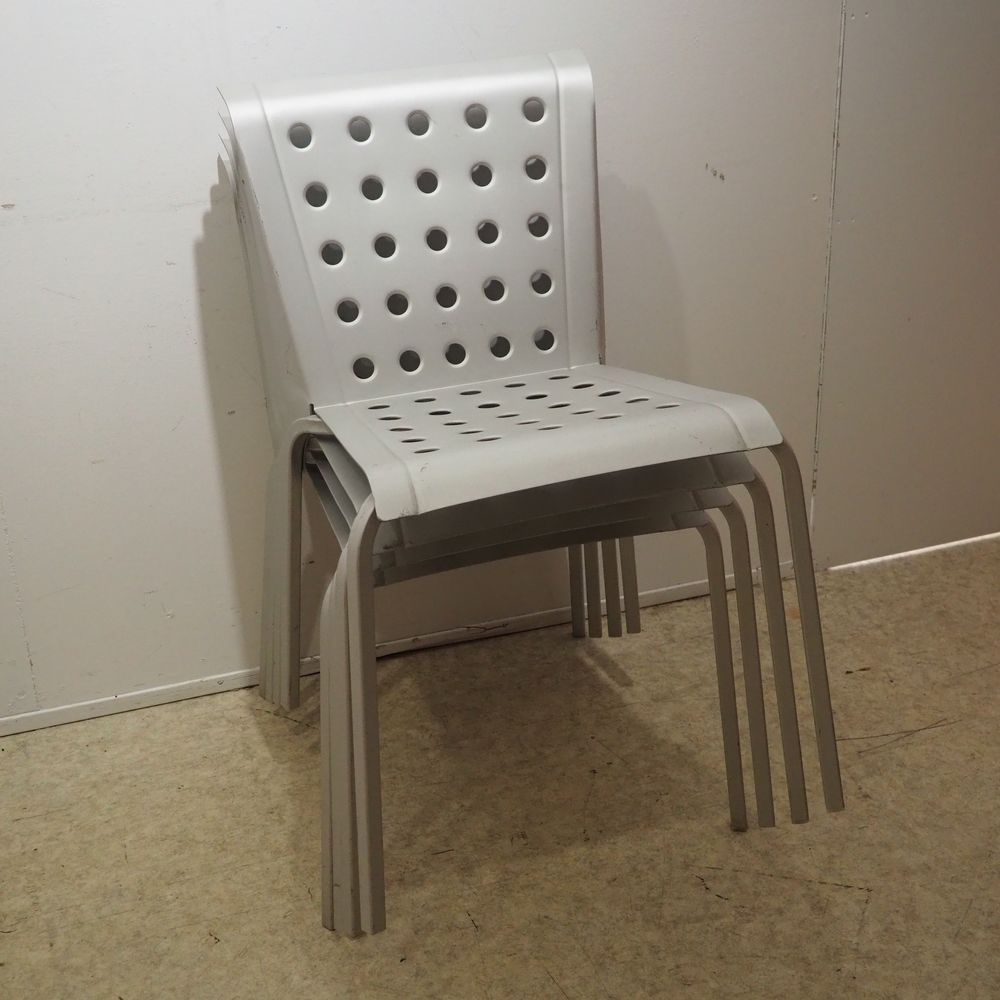 Balutto Adriano Balutto Adriano (1948) / Arr met :一套4把椅子，约2000年，"Manzano "模型，座椅和&hellip;