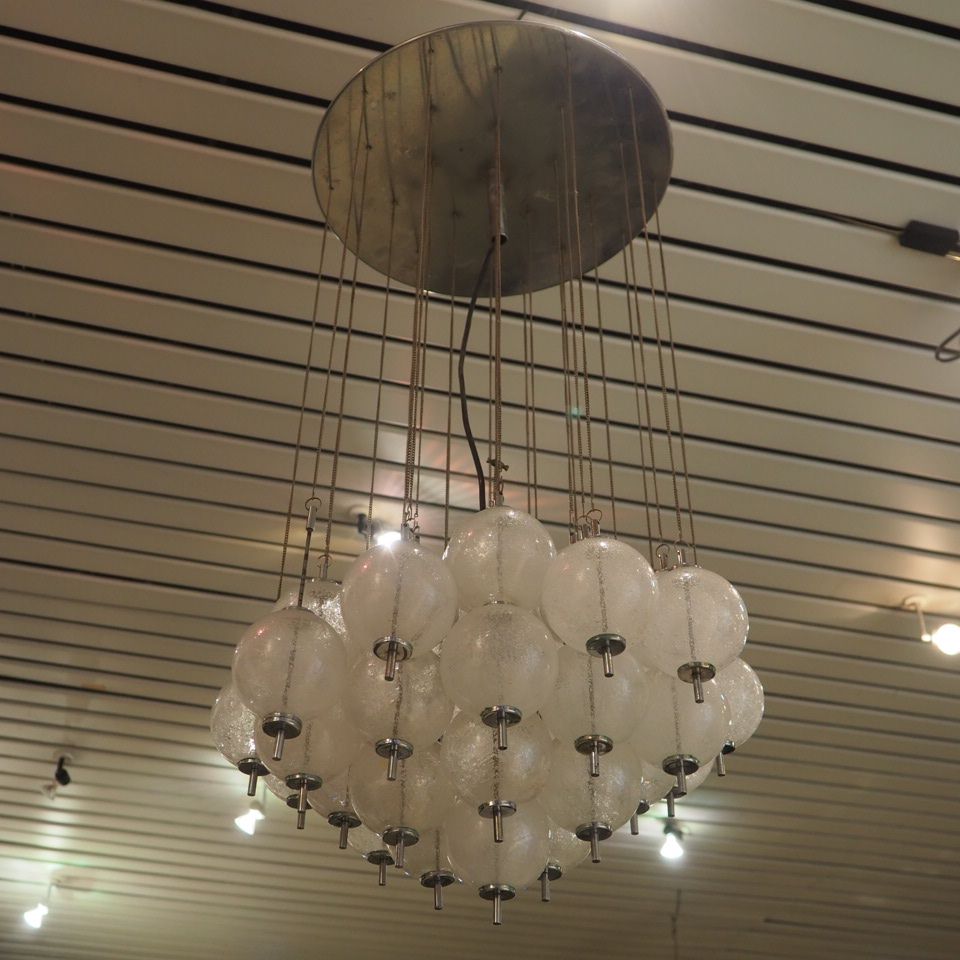 MURANO Murano : Sospensione, globi di vetro,