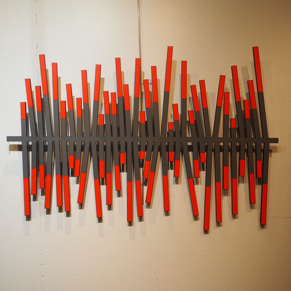 Kulianos (1934) Kulianos (1934) : Wall sculpture in solid wood and metal painted&hellip;