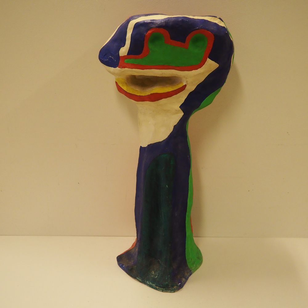 Null 
Bengt Lindström du mouvement Cobra : Sculpture vers 1970, résine peinte, f&hellip;
