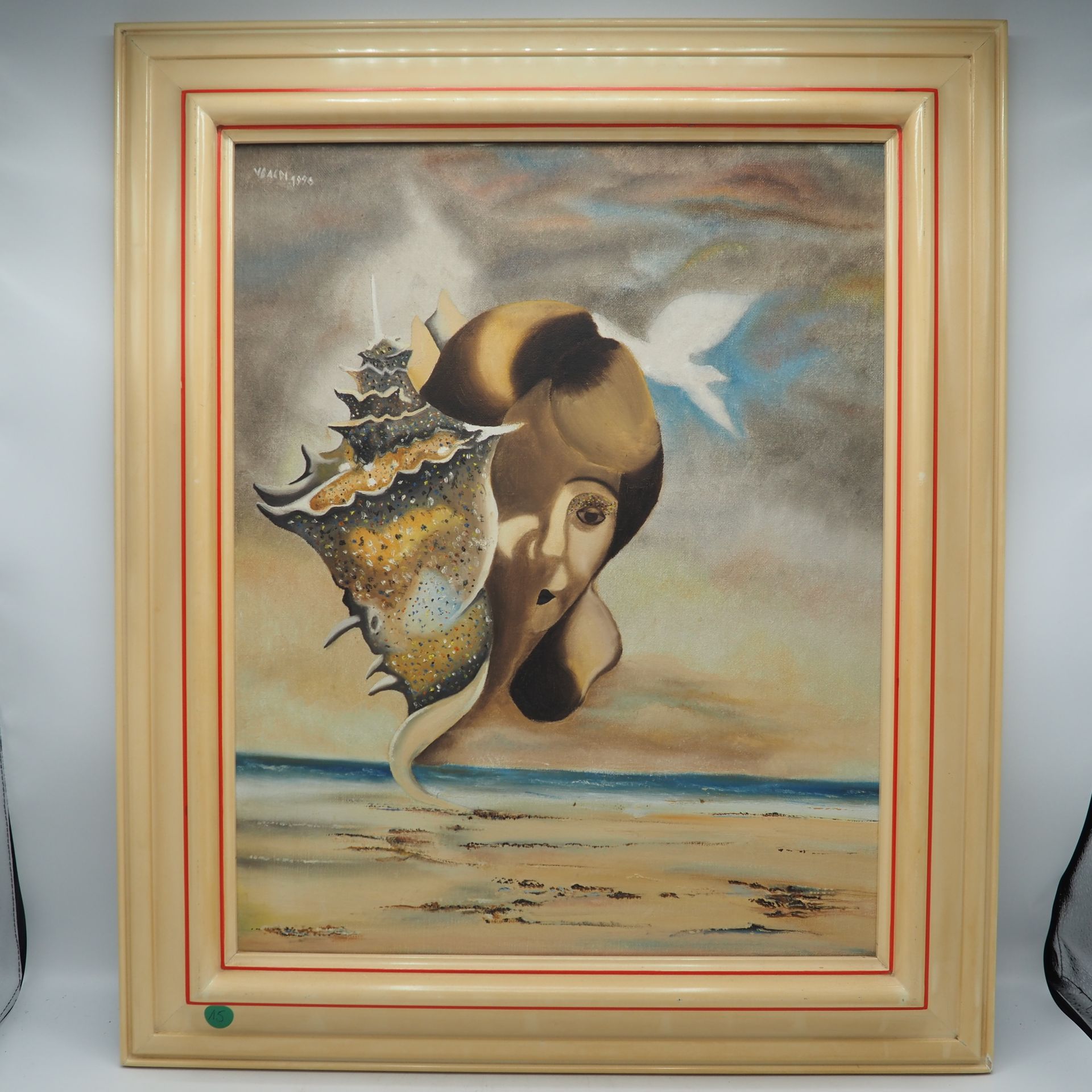 V Baldi V Baldi : Acrylic on canvas, surrealist landscape, "Symphony of the drea&hellip;