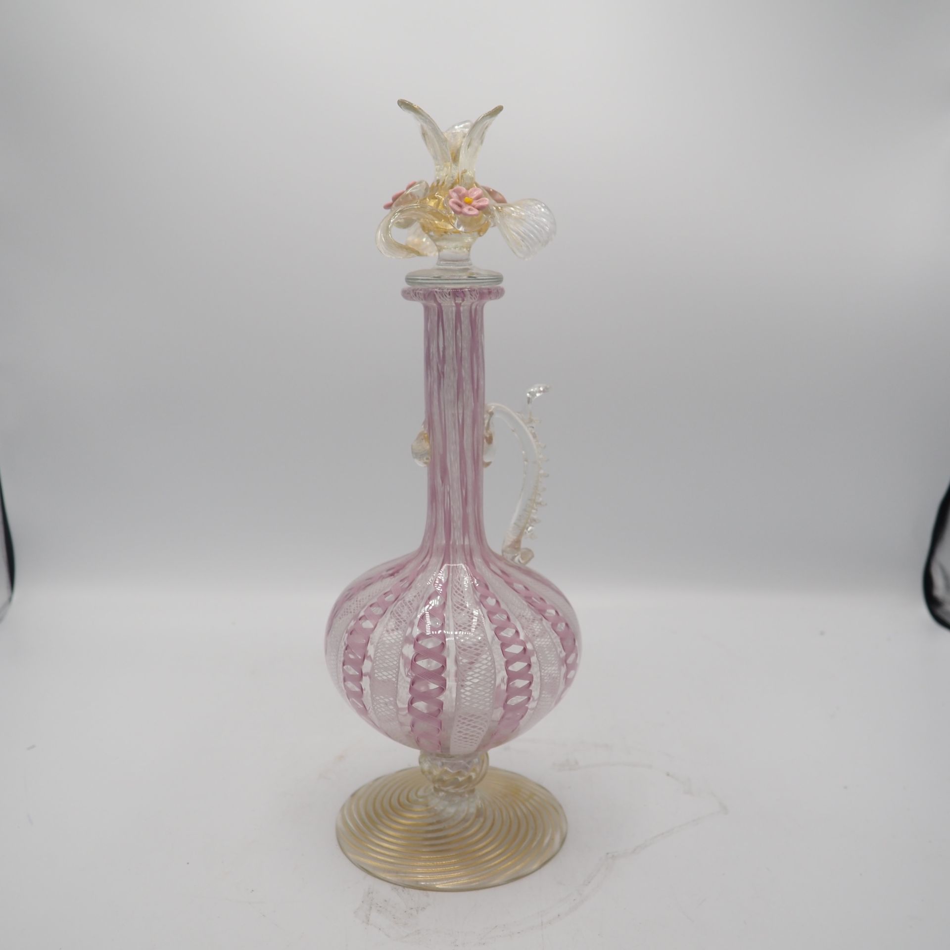 MURANO Murano: Bottle with stopper late 19th century - early 20th century, mouth&hellip;