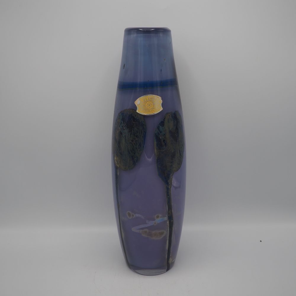 Null Herman Samuel (1936-2020) / Val-Saint-Lambert: Langgestreckte Vase um 1970,&hellip;
