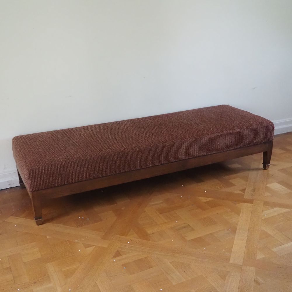 Null Eyeland-Studio : Empire style bench seat circa 2000, wooden frame upholster&hellip;