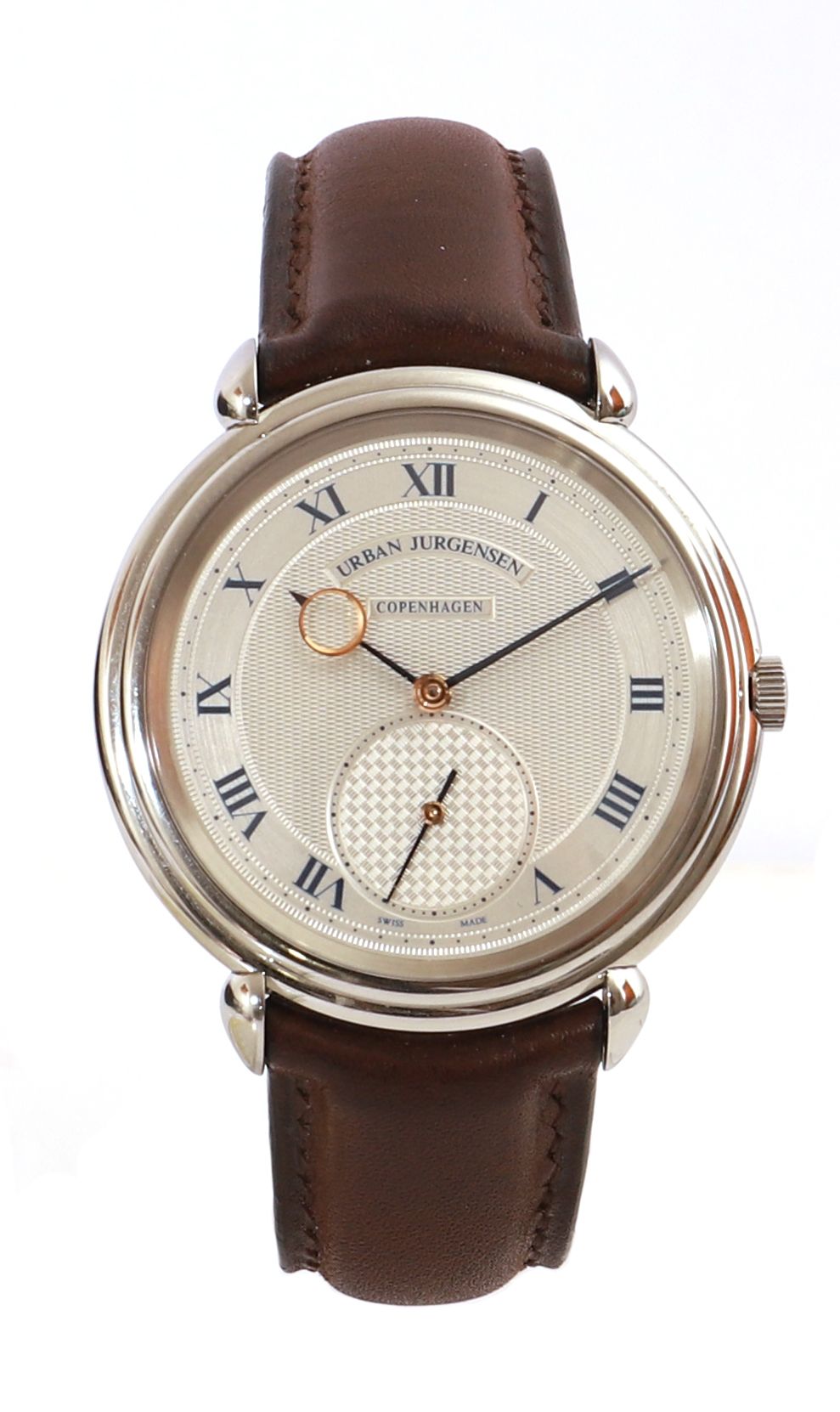 Null URBAN JURGENSEN About 2000

Ref 1140

Men's stainless steel wristwatch, sil&hellip;