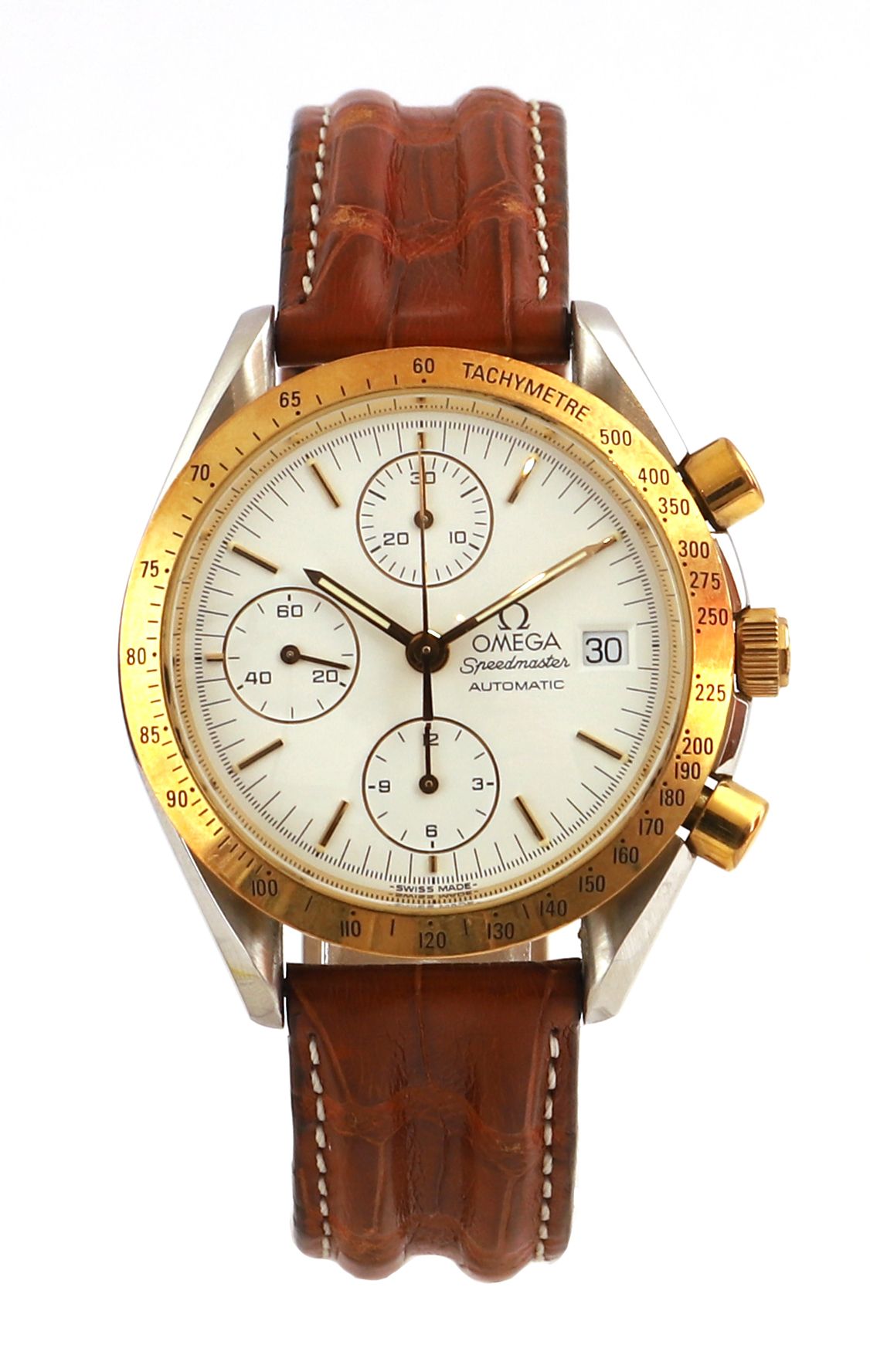 Null OMEGA Speedmaster About 2000

N° 54266756

Men's gold and steel chronograph&hellip;