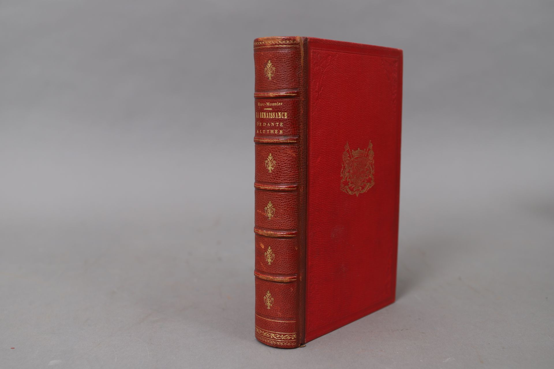 Null THE RENAISSANCE from DANTE to LUTHER.

1889, 

bound in half red chagrin.