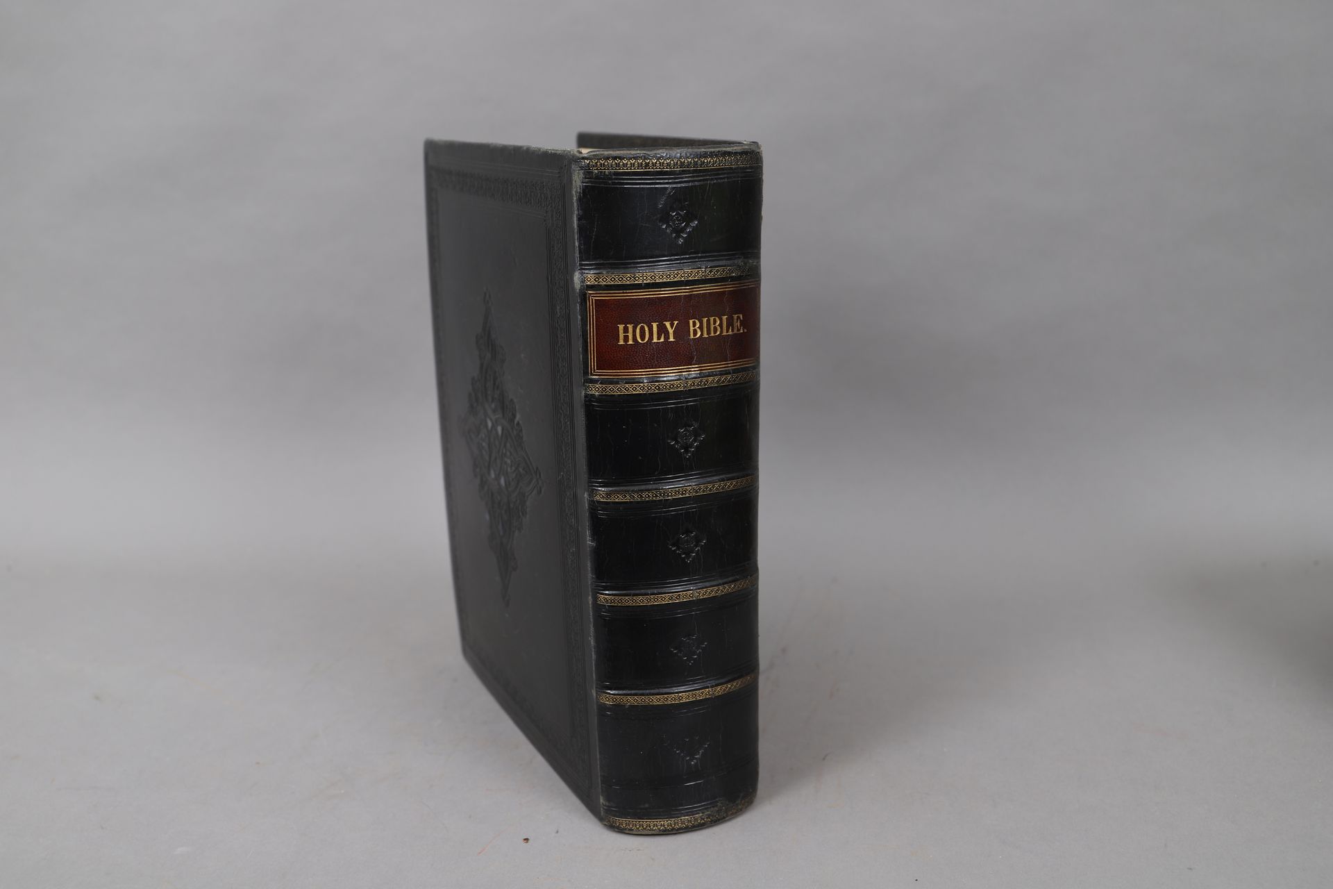 Null IMPERIAL ILLUSTRATED BIBLE. 

1864

Belle reliure estampée.