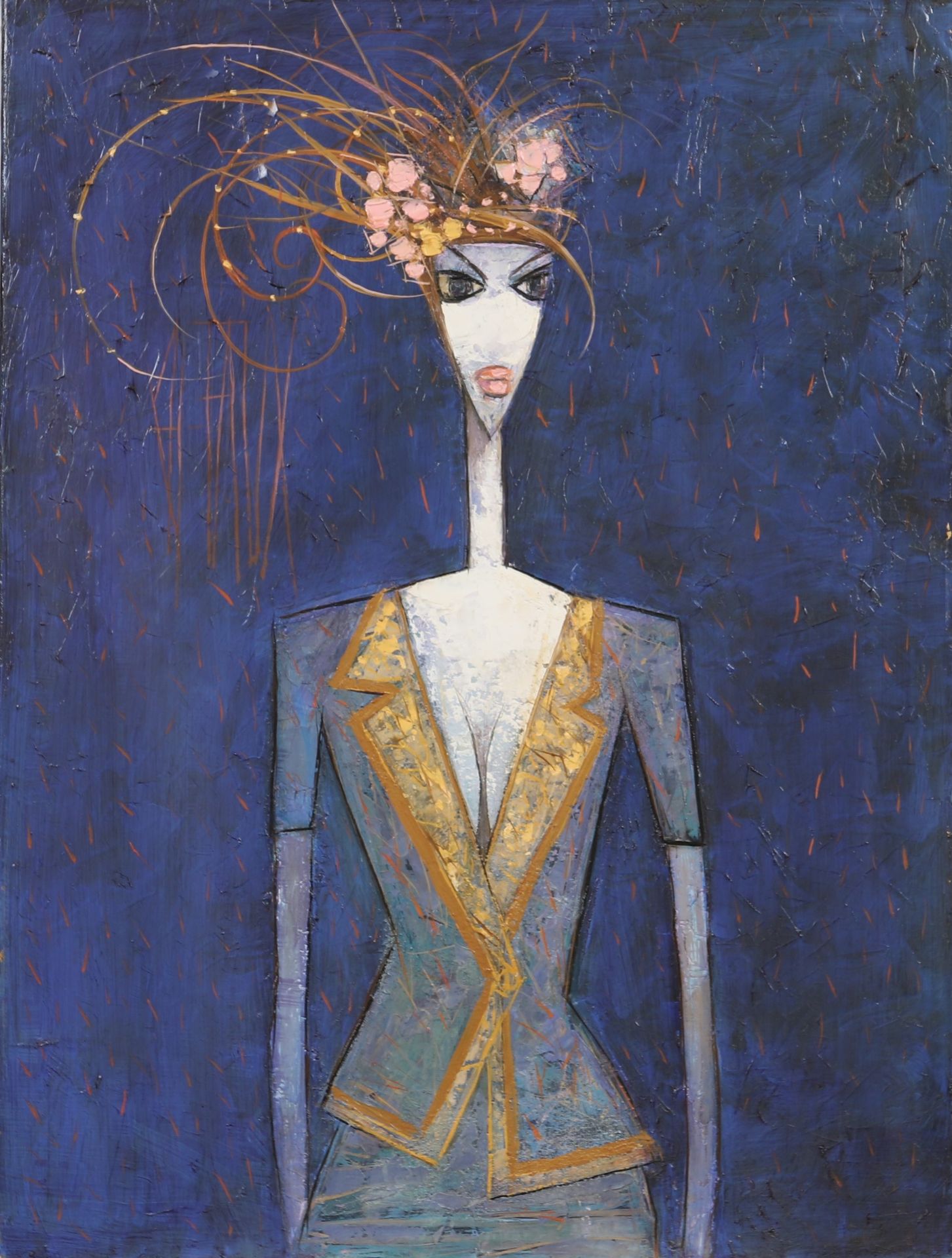 Null "Elegante dame" de Christian Faux dit Delfaux (né en 1944)

Artiste peintre&hellip;