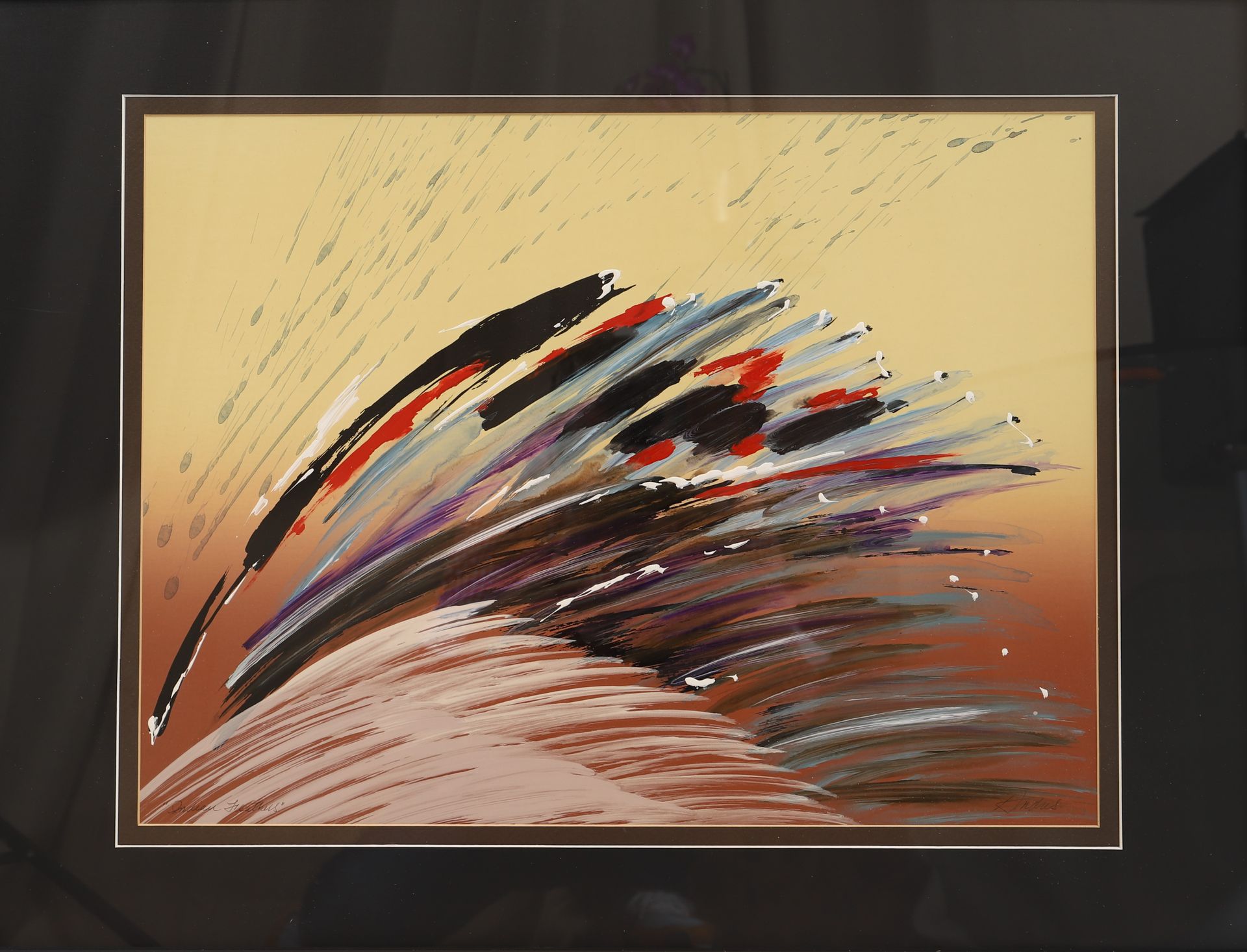 Null "Indian Heathers" de KRAUS Henri (né en 1943)

Artiste peintre Luxembourgeo&hellip;