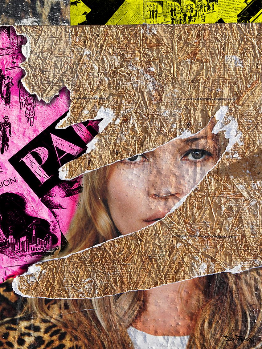 Null BrainRoy (né en 1980)

"Kate Moss Paper" 

Finition verre acrylique print, &hellip;