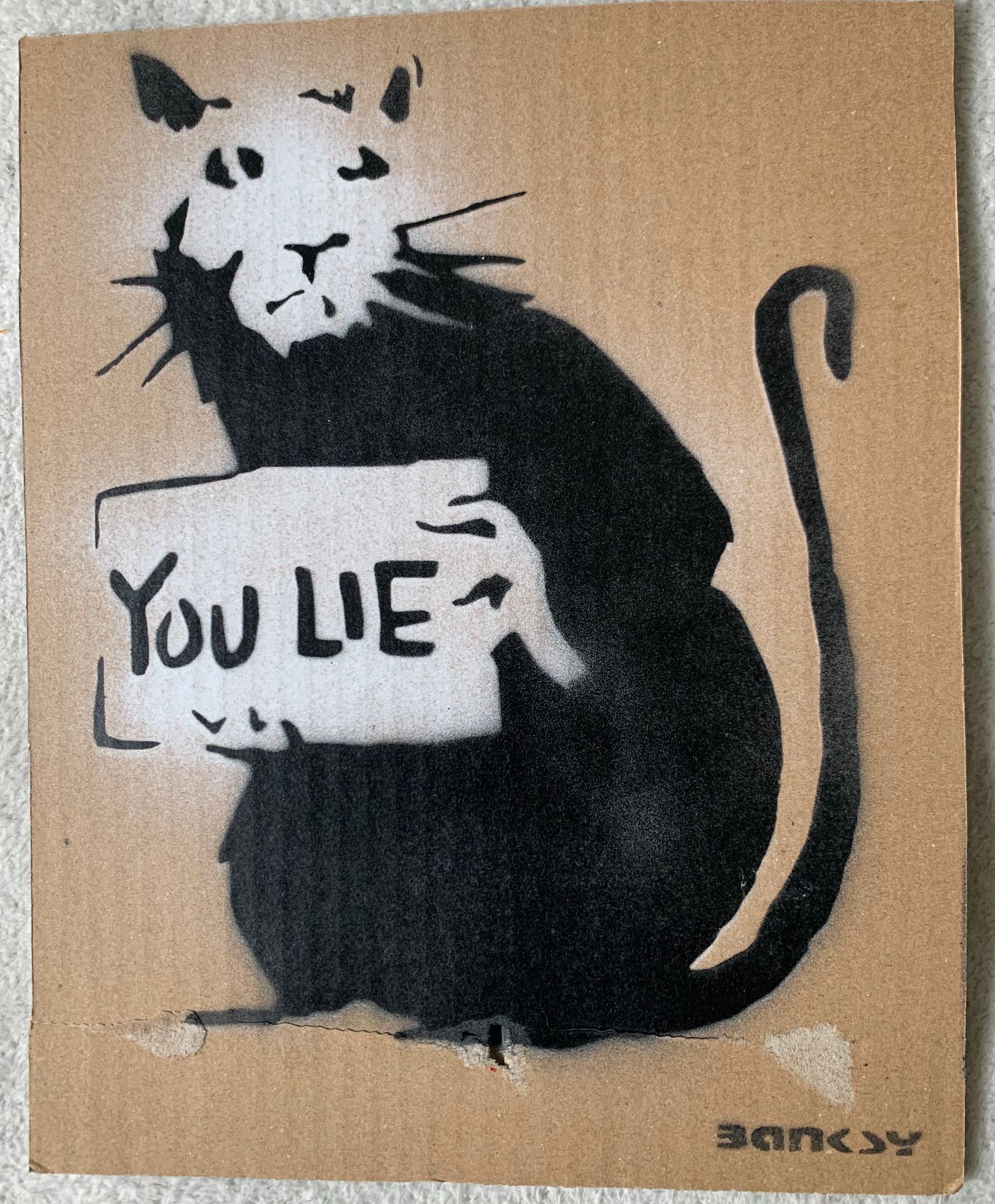 Null Banksy (después) - "Enjoy your free Art" Recuerdo de

Dismaland

Aerosol y &hellip;