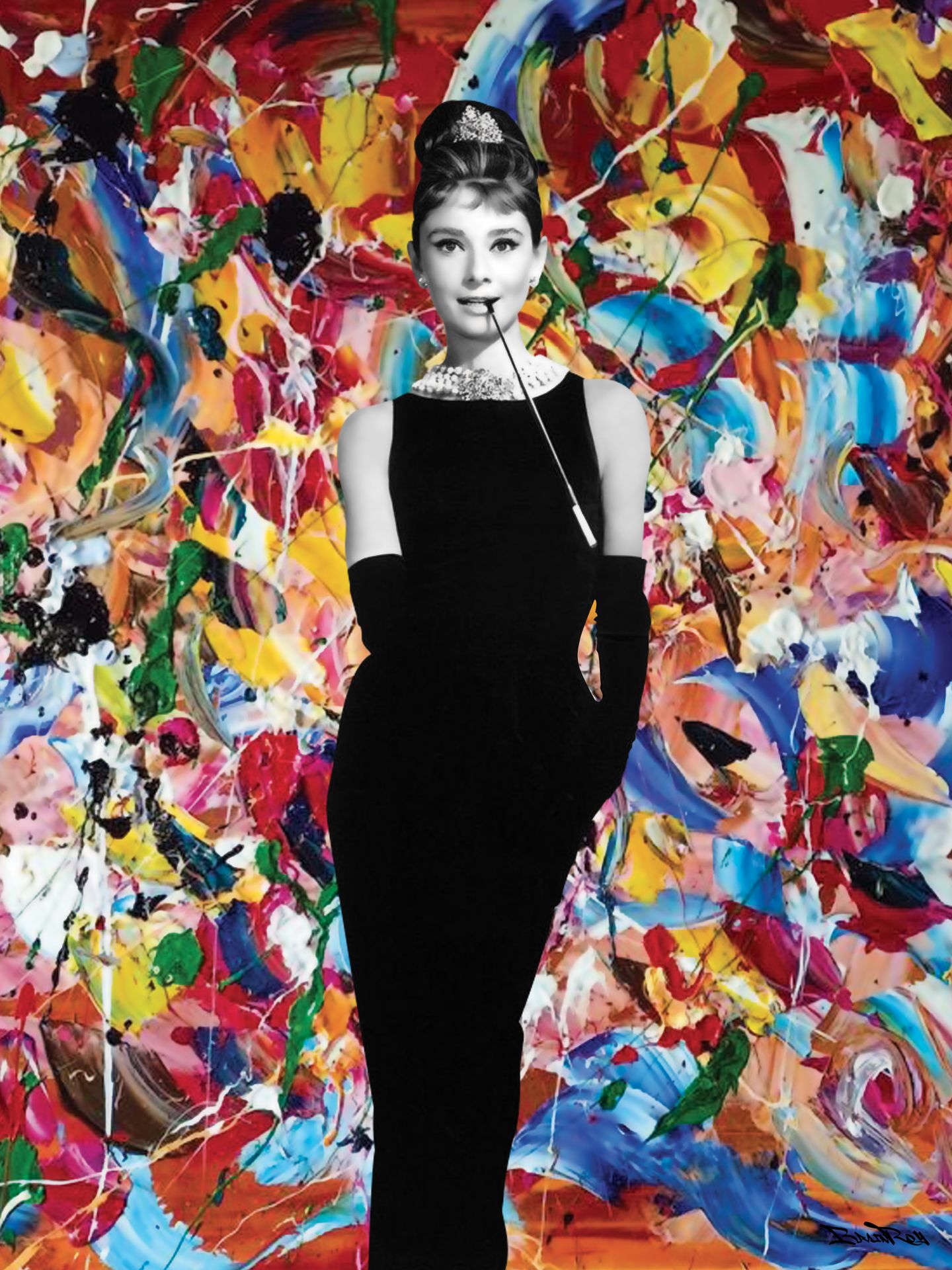 Null BrainRoy (nato nel 1980)

"Audrey Hepburn dipinge 

Stampa con finitura in &hellip;