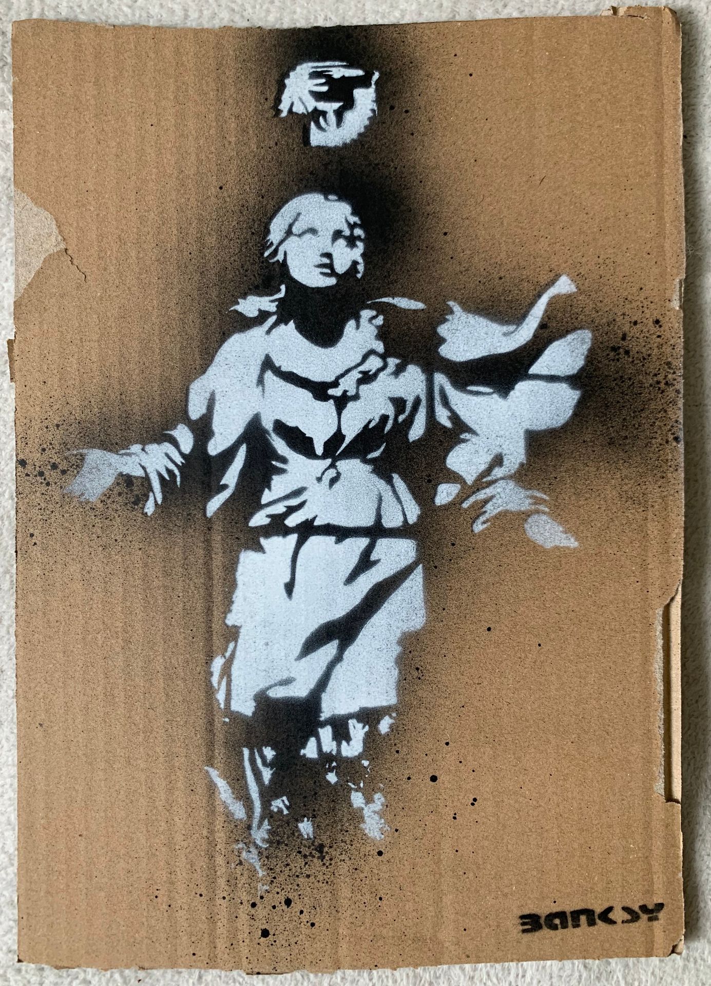 Null Banksy (after) - "Enjoy your free Art" Souvenir of

Dismaland

Aerosol and &hellip;