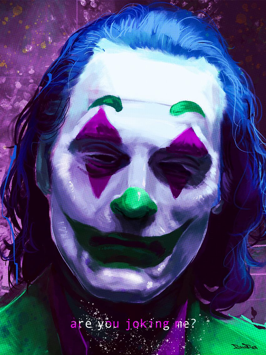 Null BrainRoy (né en 1980)

"The Joker" 

Finition verre acrylique print, numéro&hellip;