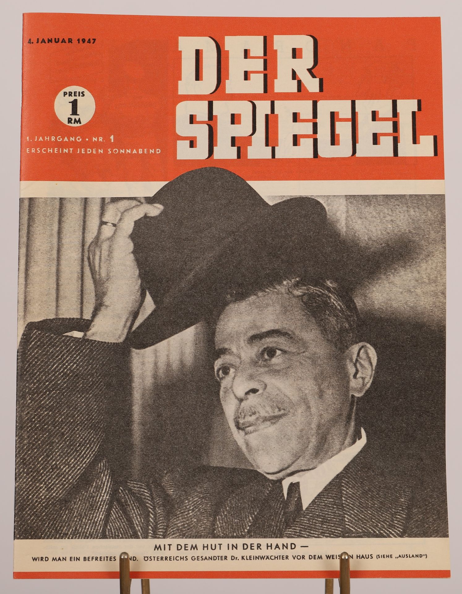 Magazine Der Spiegel 1er édition de janvier 1947 En…