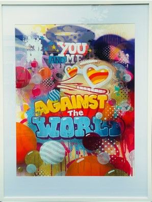 Null "You & Me against the World" von Sumo (geboren 1976).

Malerischer Künstler&hellip;