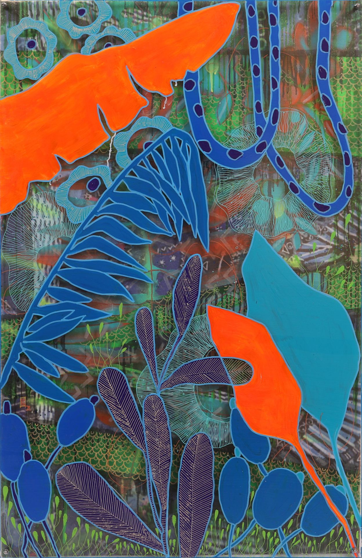 Null "Aquatic Jungle" by Peggy DIHE

French visual artist

Print on fabric, mixe&hellip;