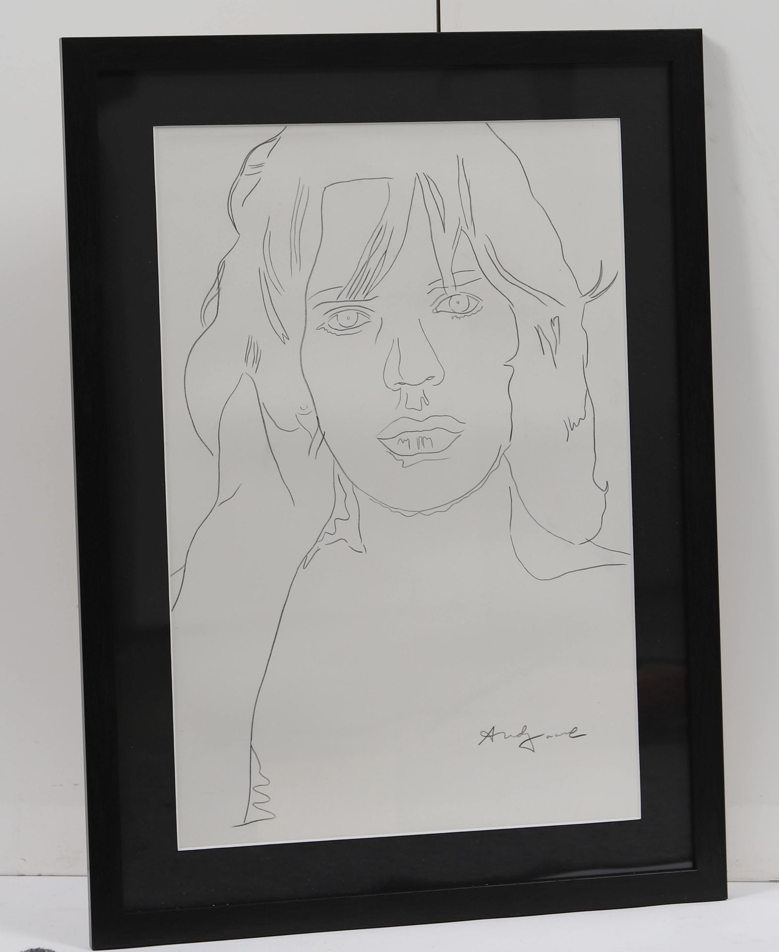 Null Mick jJagger Attr. To Andy WARHOL (1928-1987)

Original pencil drawing on p&hellip;