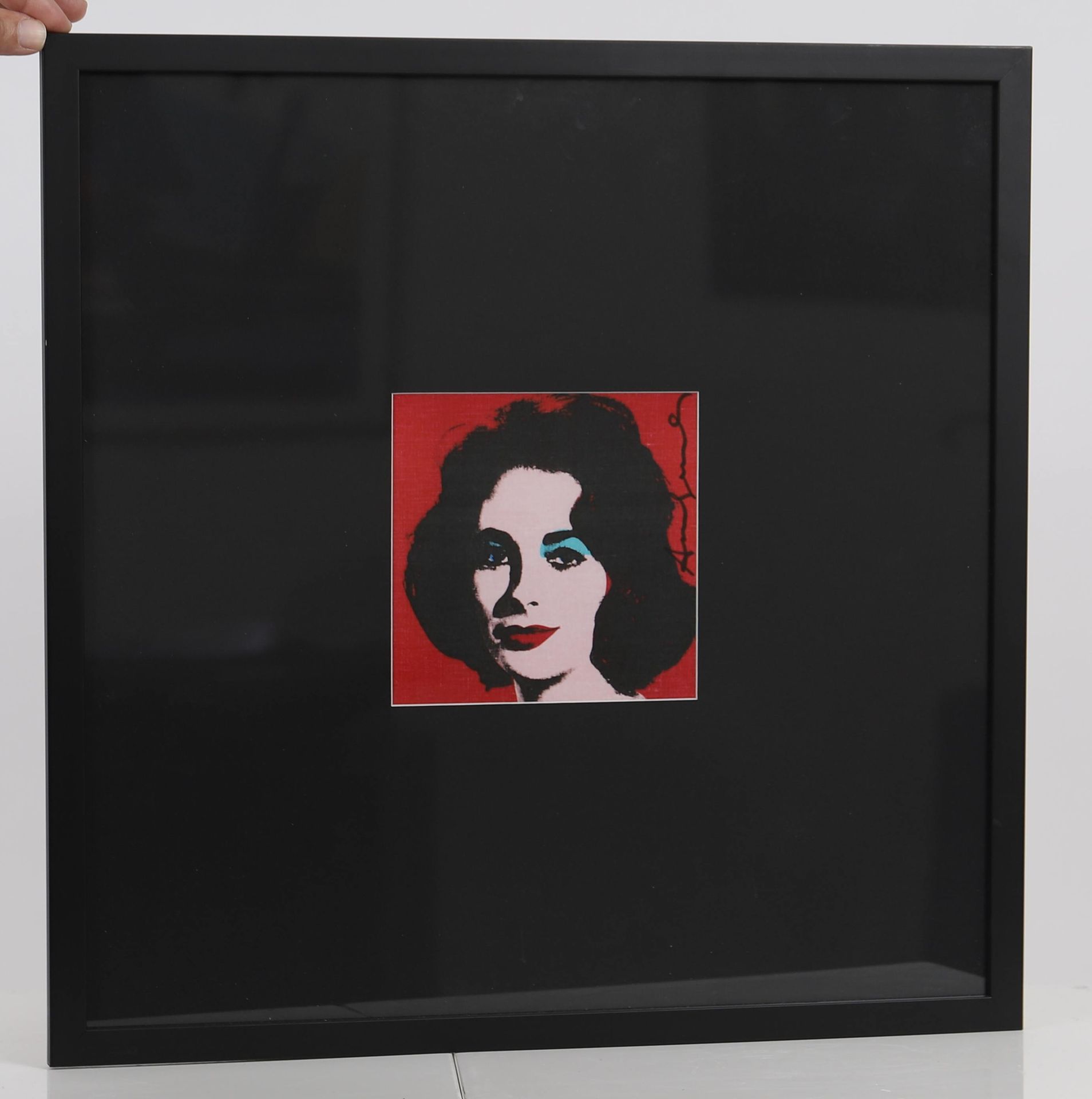 Null Andy WARHOL (1928-1987) Attr.

Portrait of Cindy Sherman, framed under glas&hellip;