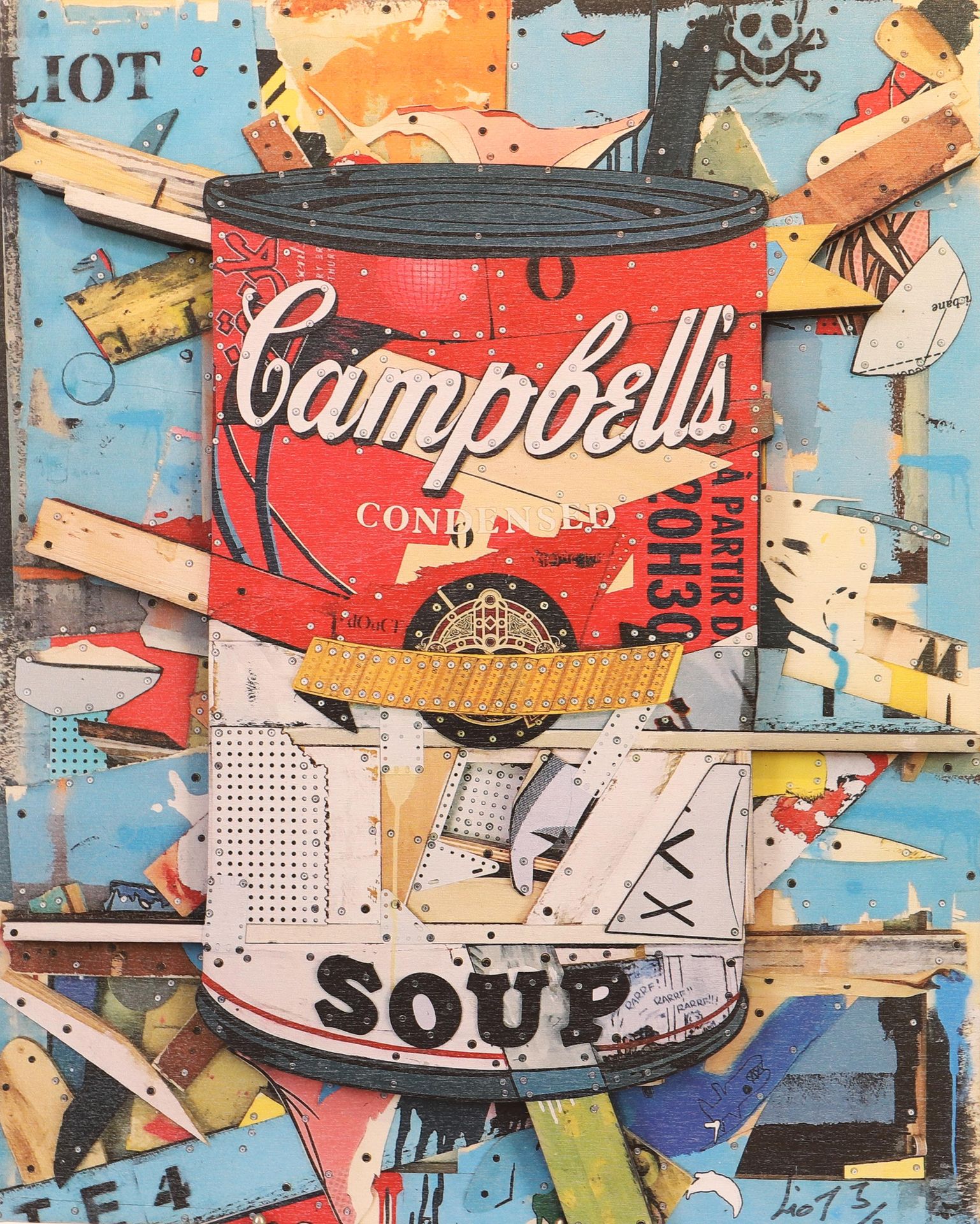 Null Eric LIOT (né en 1964)

Artiste plasticien français

Campbells - Impression&hellip;