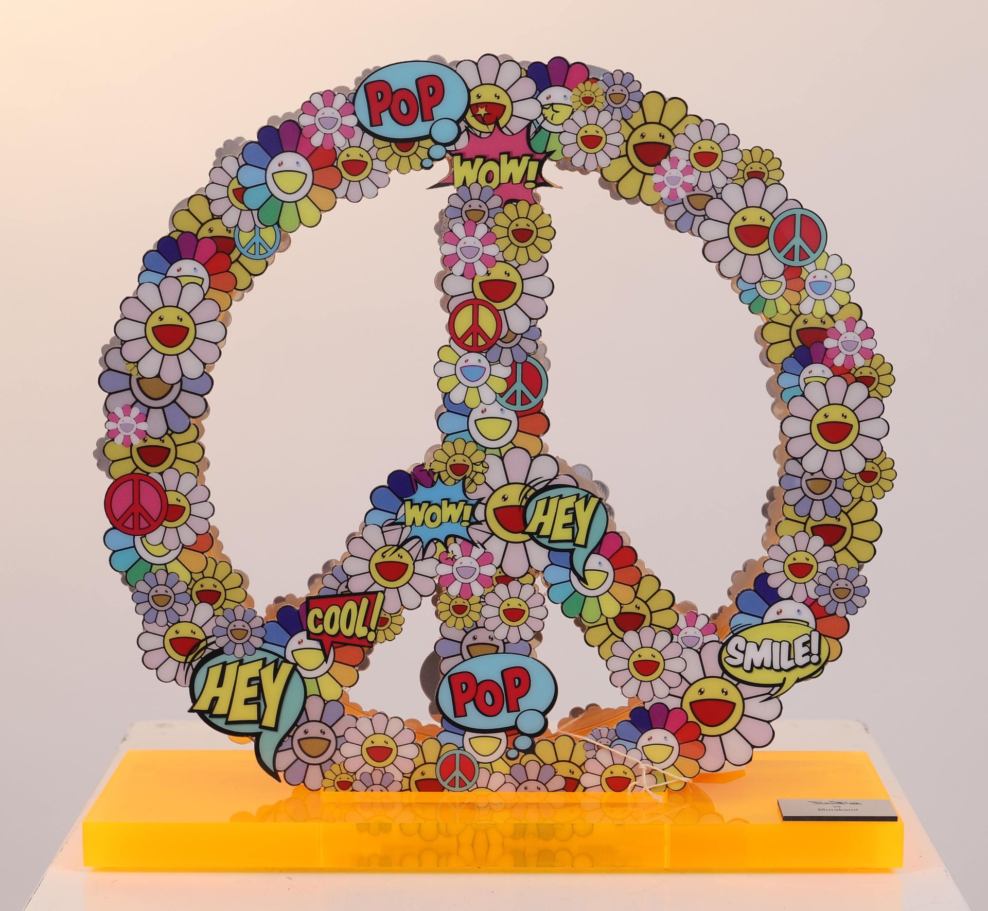 Null BrainRoy (born 1980) 

Peace & Love VS Murakami sculpture

In resin.

Dimen&hellip;