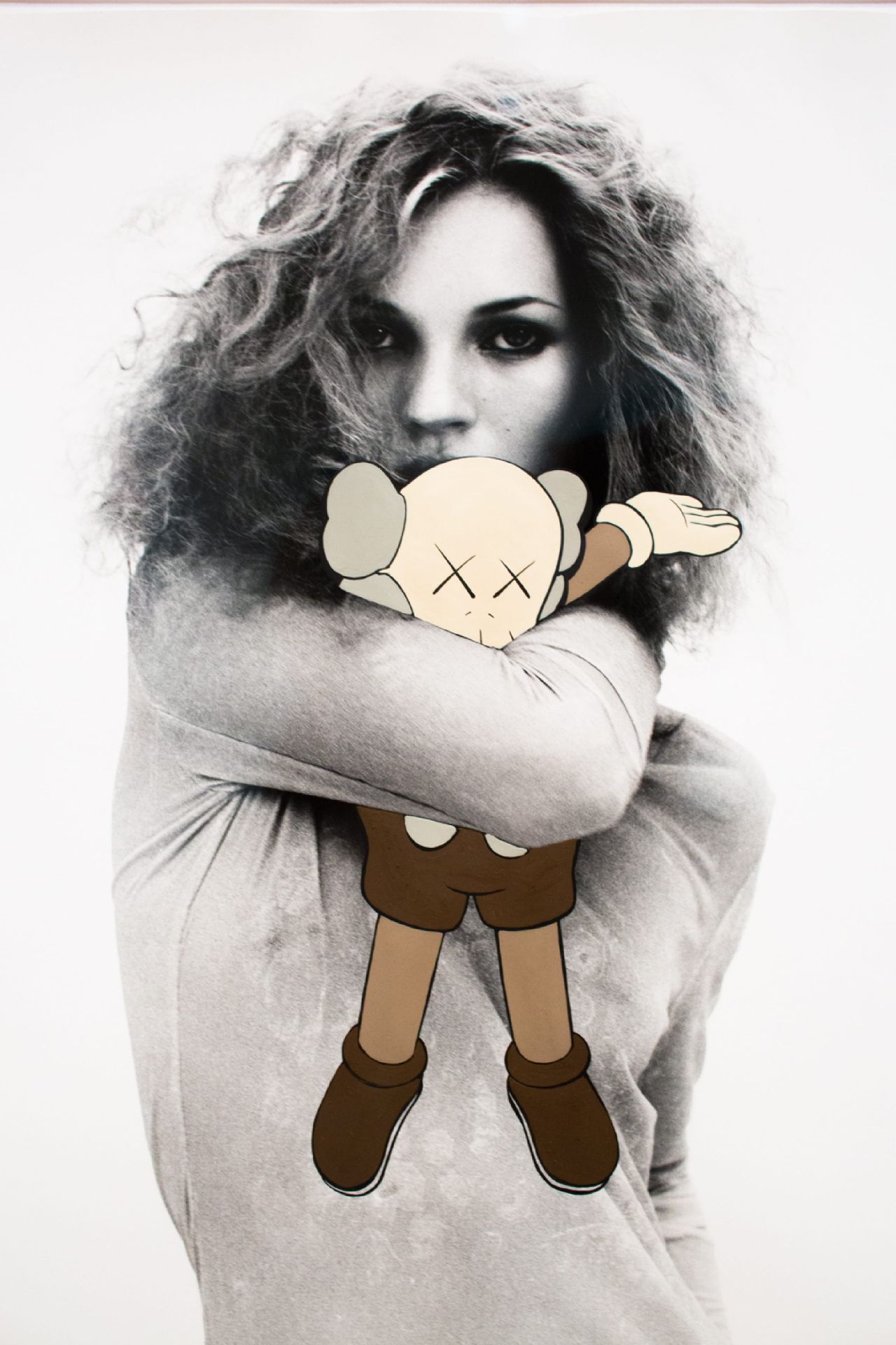 Null Kaws (after), Poster Woman & brown Companion, Poster paper, Dimension 52 x &hellip;