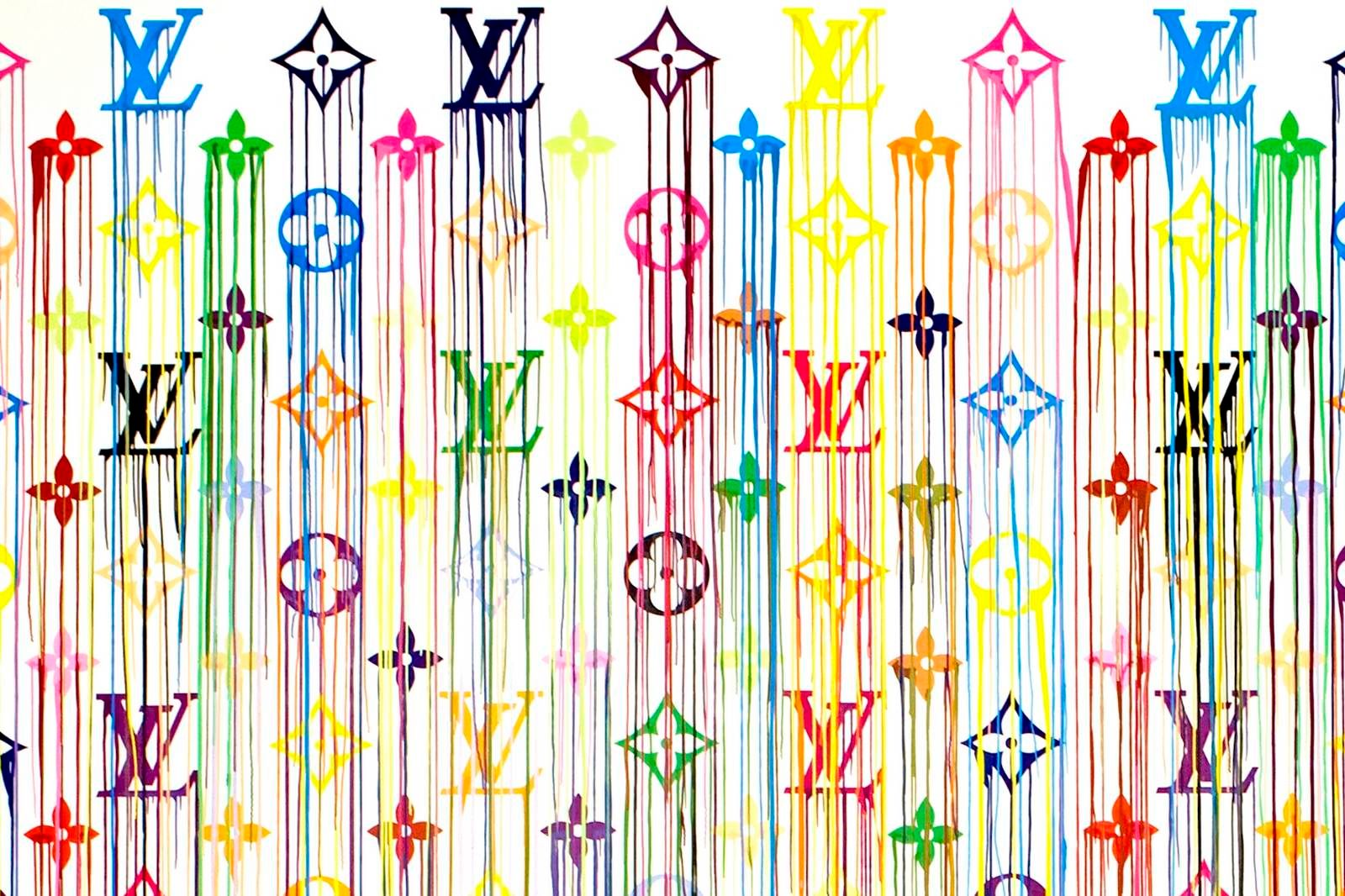Null Louis Vuitton Monogram Multicolore, Print d'après Takashi Murakami, épreuve&hellip;