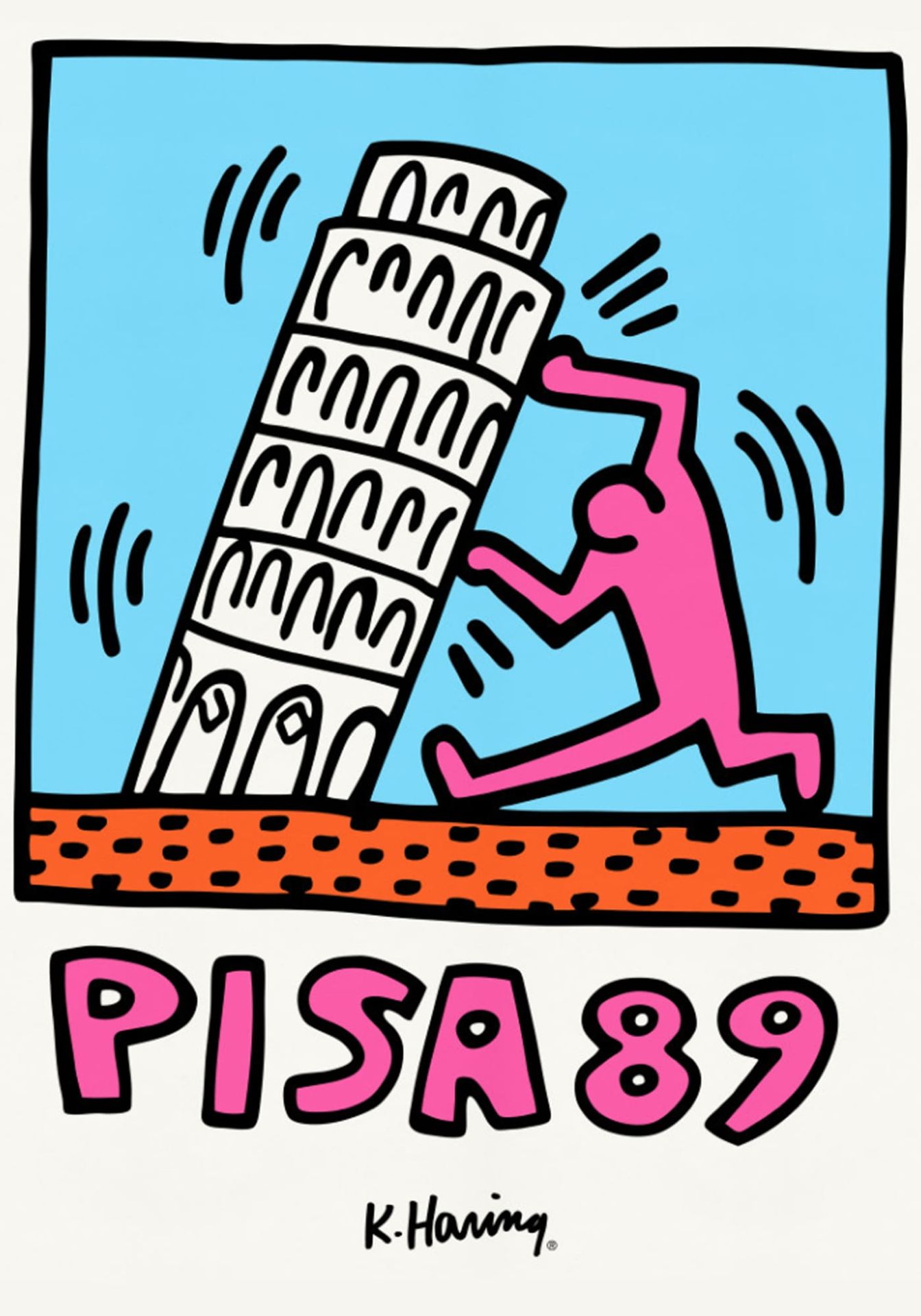 Null Keith Haring (nach), Poster Pisa, 1989

Papier Poster, Größe 39 x 53 cm, 5e&hellip;