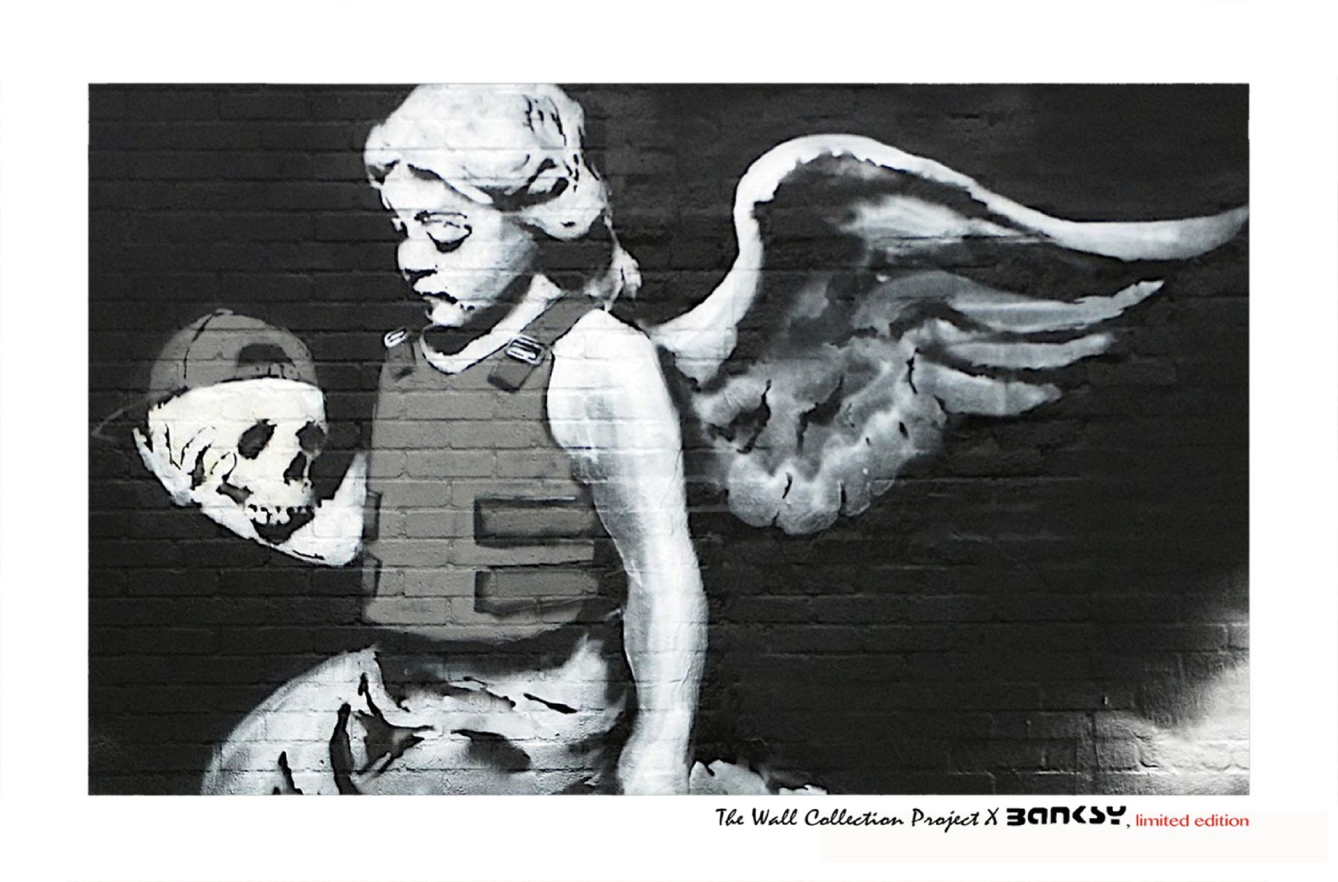 Null Banksy (dopo)

Angel, The Wall Edition x Banksy after, visual stampato su c&hellip;