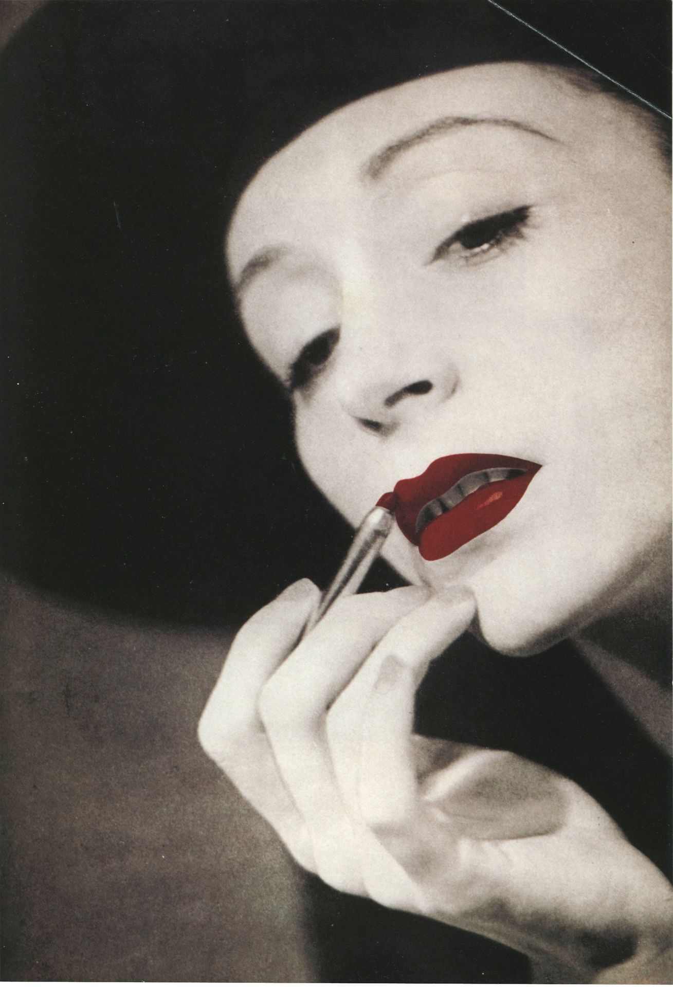 Null Lipstick Woman, Print, d'après Man Ray, Épreuve en couleur signée sur papie&hellip;