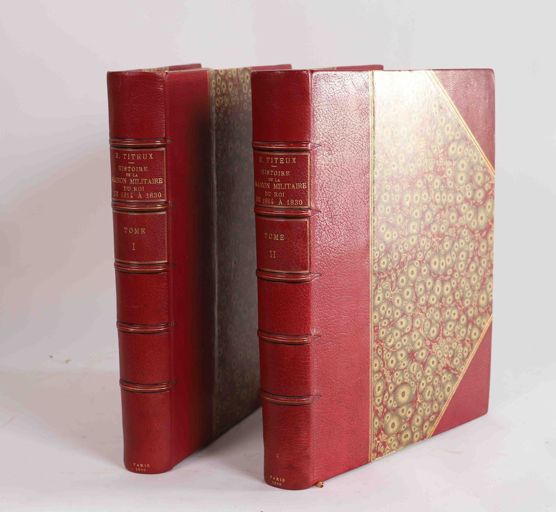 Null 欧仁-泰特克斯 (1838-1904)

从1814年到1830年的国王军户史。

两卷

波德利等人编著，巴黎1890年

编号为112/500

&hellip;