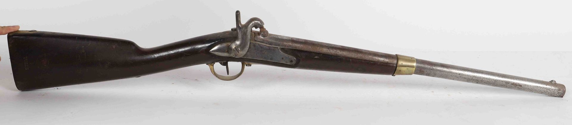 Null Rifle marked "Manufacture Royale d'Armes de Charleville" on the stock N°71 &hellip;