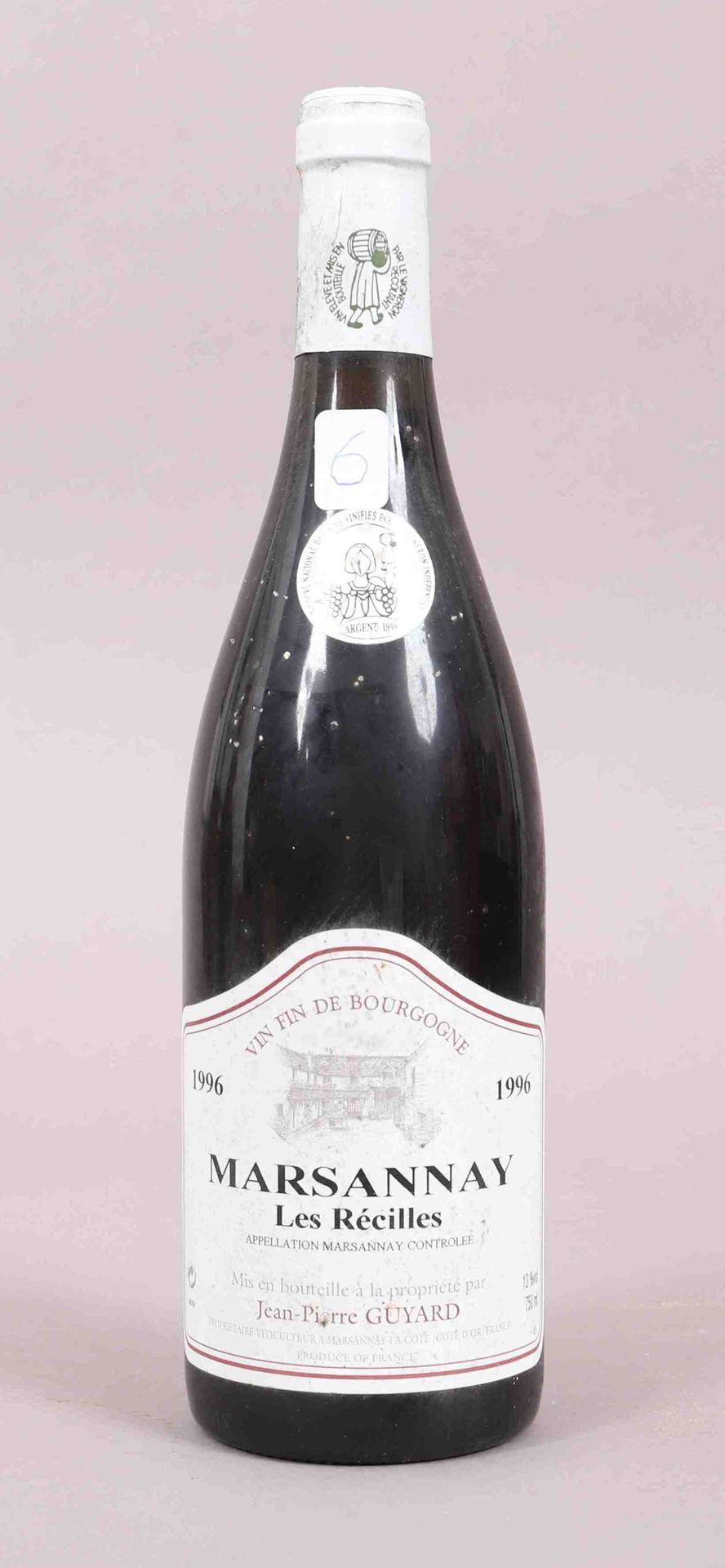 Null Marsannay Les Récilles (x1) .
Jean-Pierre Guyard 
1996 
0,75L