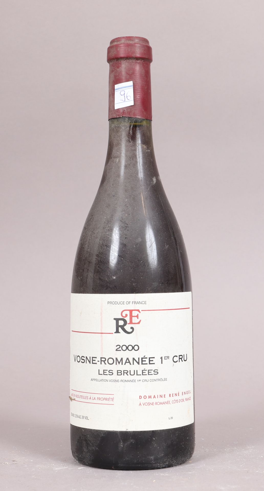 Null Vosne Romanée 1er cru Les brulées (x1) 
Domaine René Engel 
2000 
0,75L