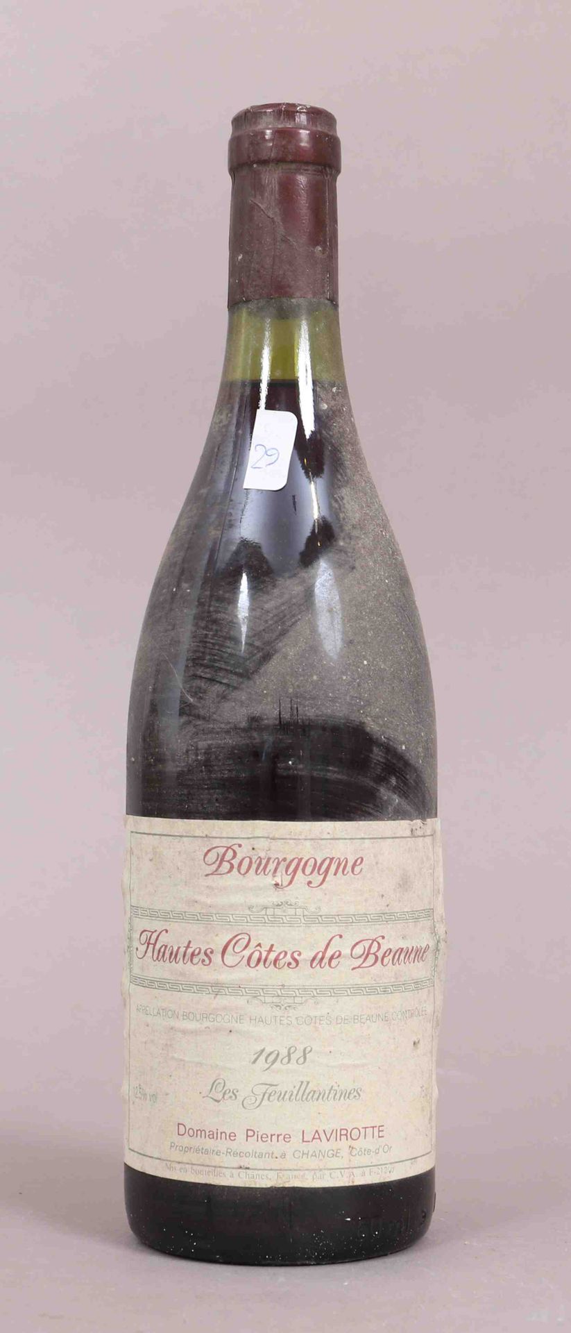 Null Bourgogne Hautes-Côtes de Beaune "les feuillantines" (x1) 
Domaine Pierre L&hellip;