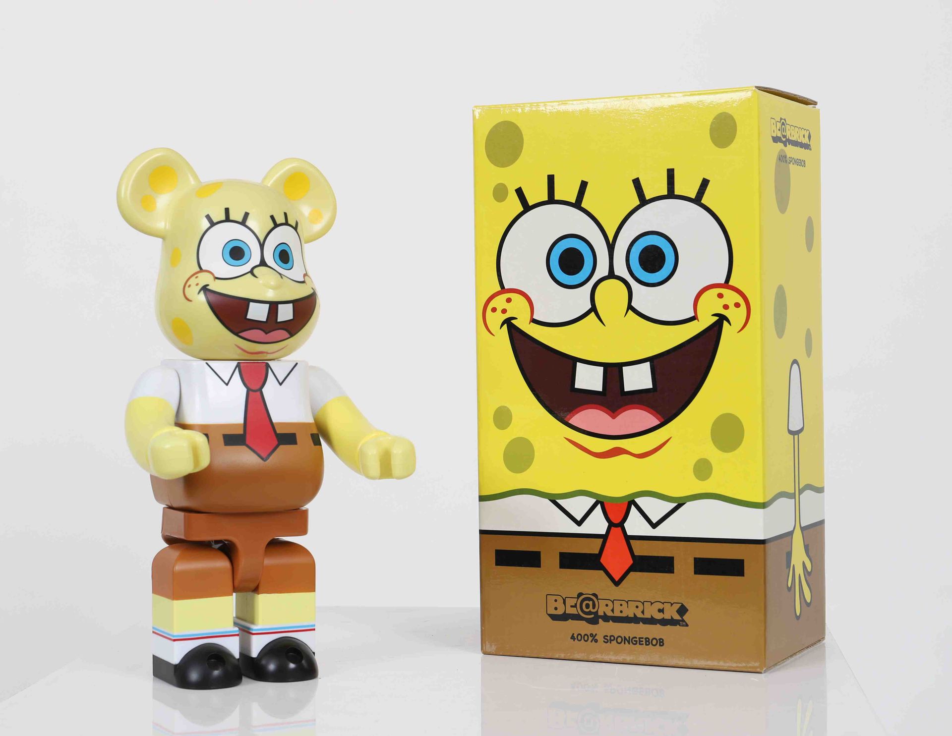 Null BEARBRICK – Spongebob 
Figurine - VIACOM International Inc. 
Format 400%, a&hellip;