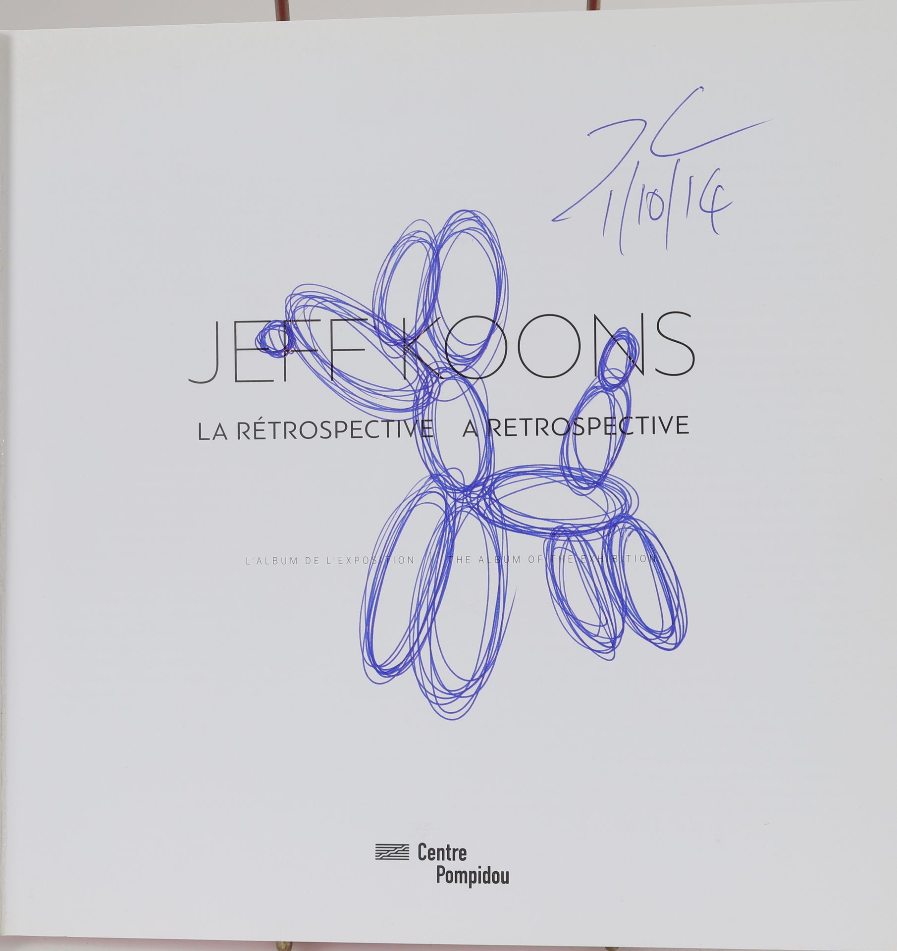 Null Jeff Koons (geboren 1955) nach 
Album der Ausstellung "A Retrospective / La&hellip;