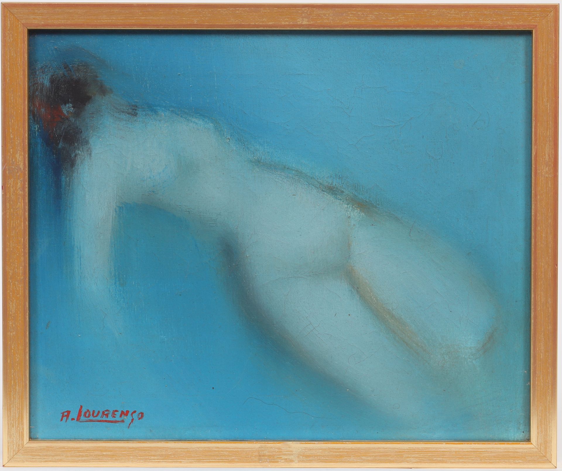 Null 阿曼德-卢伦索 (1925-2004) 
布面油画，左下角有签名 
作品曾属于Jacky Akoun 
20世纪时期 
目测尺寸：高：21,5；宽：2&hellip;