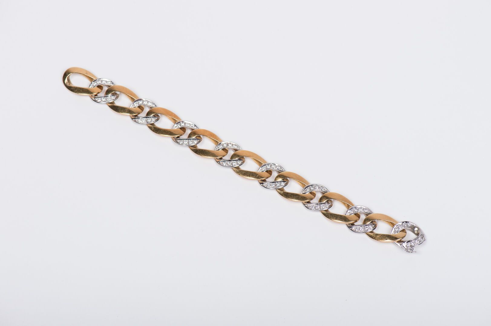 Null POMELLATO. Bracelet in yellow and white gold 750 thousandths, with gourmet &hellip;