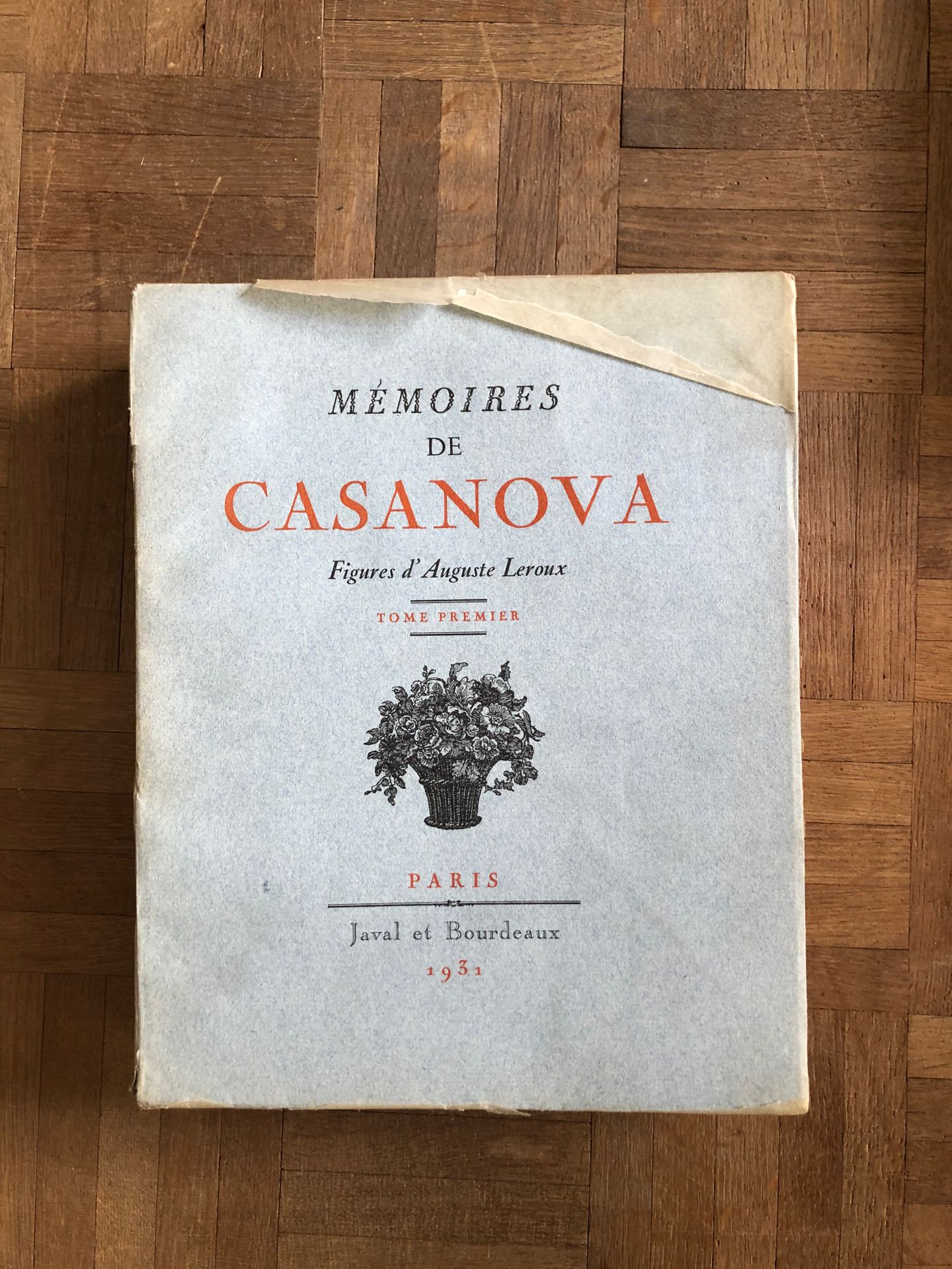 Null CASANOVA (Giacomo). "Mémoires de Casanova de Seingalt écrits par lui-même".&hellip;