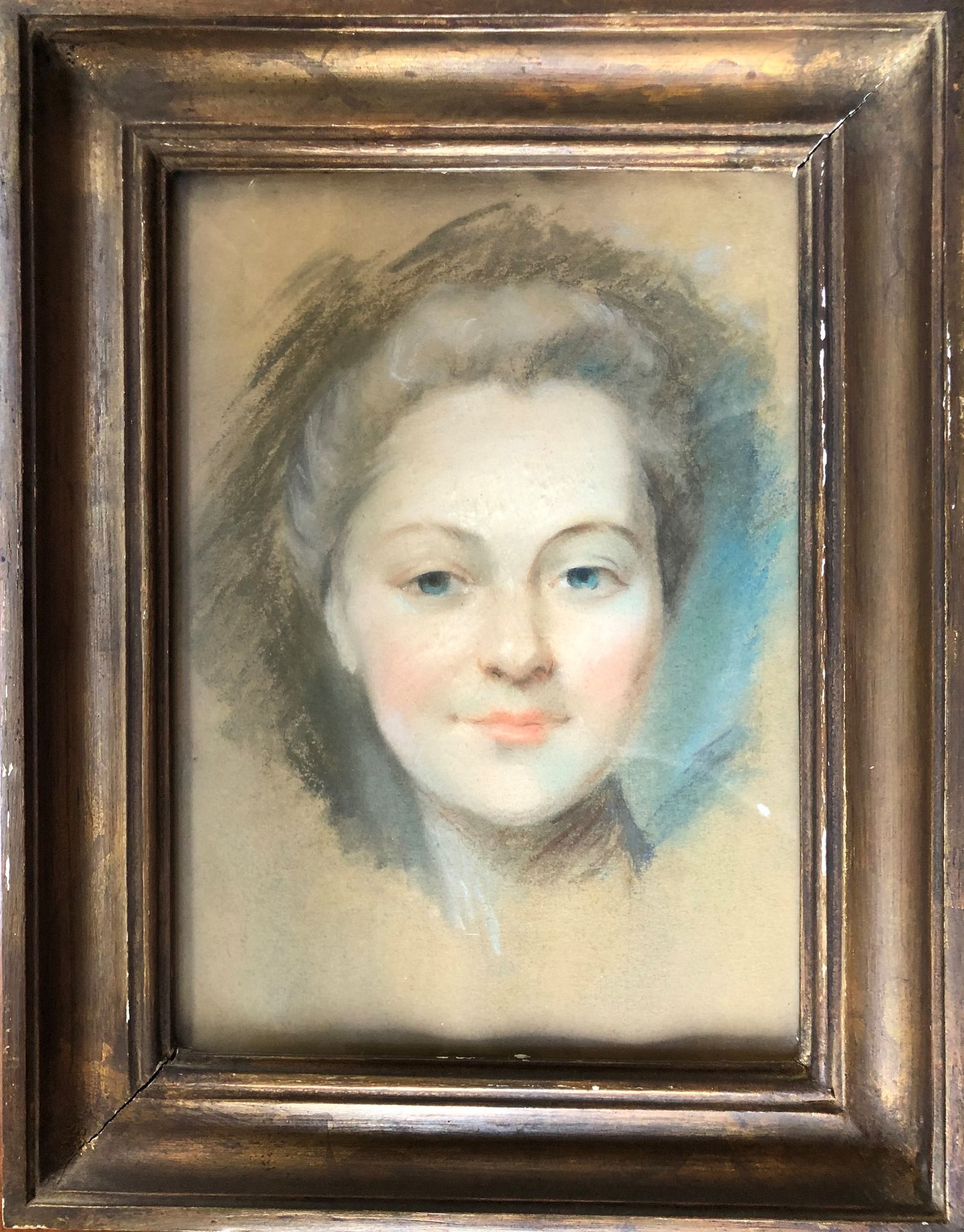 Null 
法国学校 二十世纪初，四幅粉彩画套装： - 三幅妇女肖像，约32 x 25； - 一个女人的肖像，纸上粉彩。34 x 25厘米; - 昆丁-德-拉图&hellip;