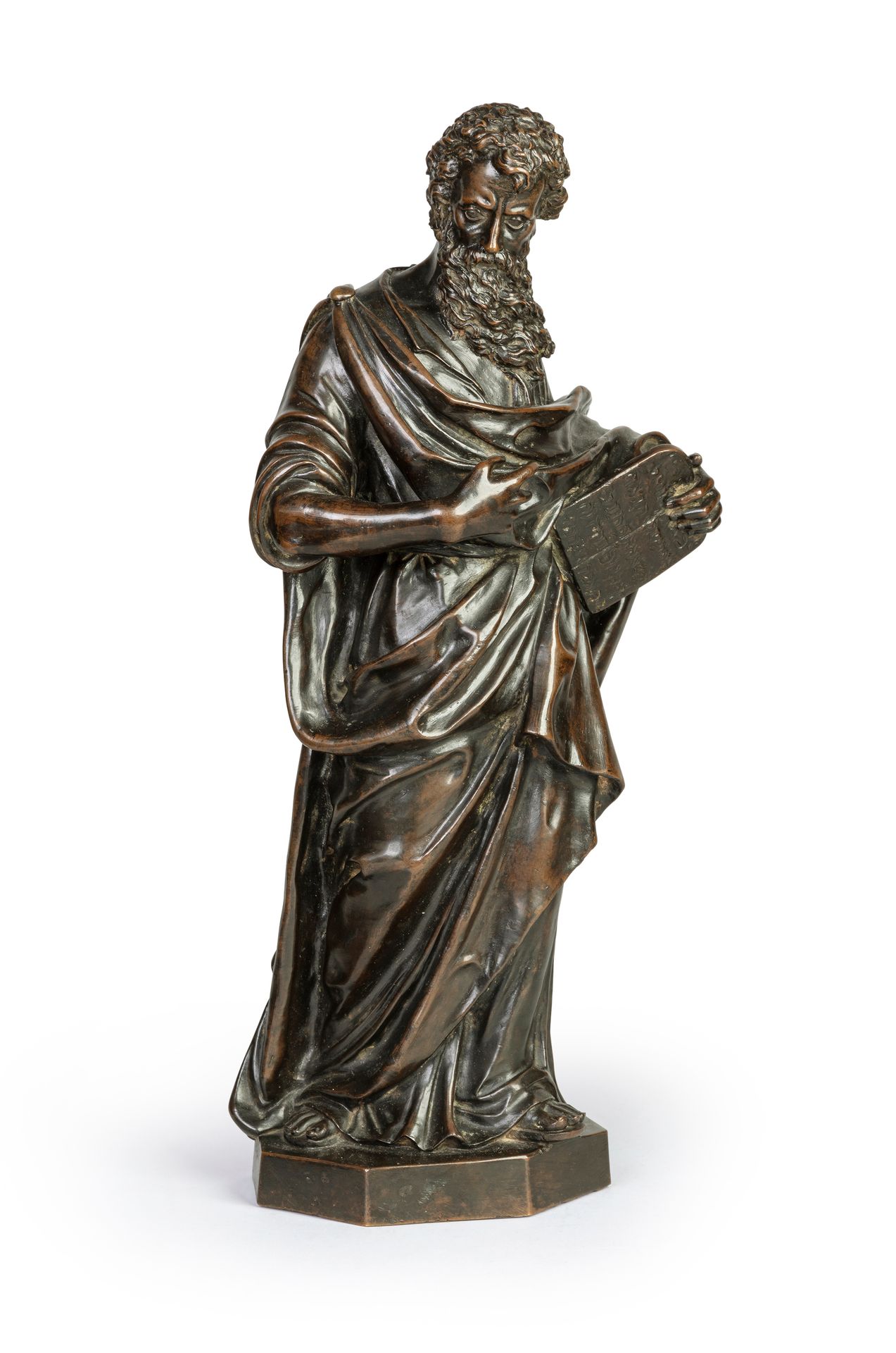 Null Italie probablement Venise, XVIIème siècle

Moïse

Bronze à patine brune, p&hellip;