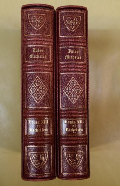 Null GRADASSI. MICHELET (Jules) : Louis XIII et Richelieu. Paris, Arts et couleu&hellip;