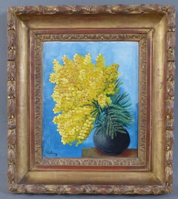 Null Moïse KISLING (1891-1953)

Bouquet de mimosas dans un vase noir

Huile sur &hellip;