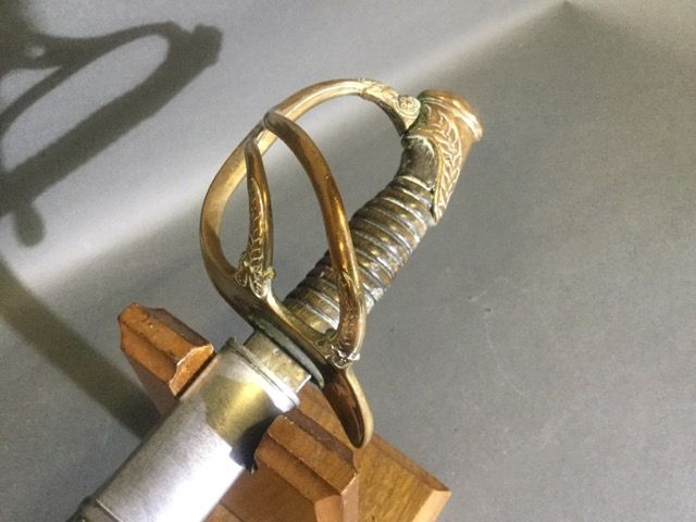 Null Infantry officer saber model 1822. Horn handle (watermark missing). Brass m&hellip;