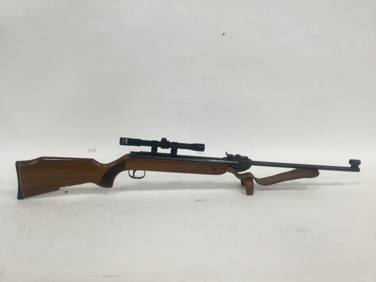 Null DIANA mod 35 air rifle with scope