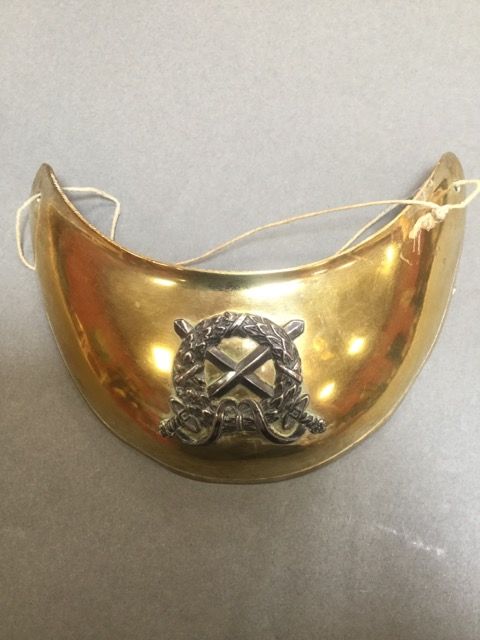 Null Infantry officer's collar rise model 1872