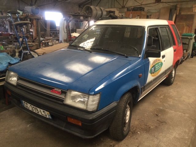 Null TOYOTA Tercel 4X4 from 1987 mileage: 127300 km Petrol engine