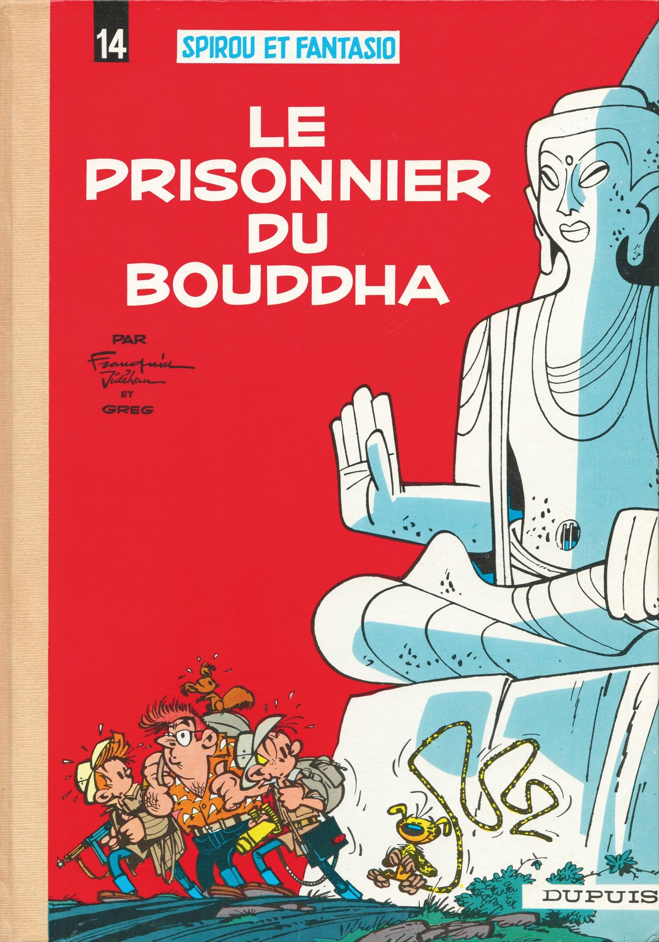 FRANQUIN Spirou et Fantasio. Volume 14: Le prisonnier du Bouddha. Eo belge de 19&hellip;